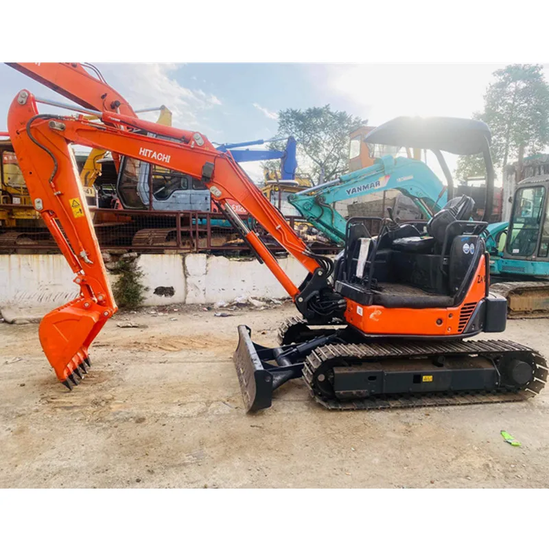 Землеройный японский экскаватор hitachi zx35 zx35u 3 5 тонный второй ручной/гусеничный