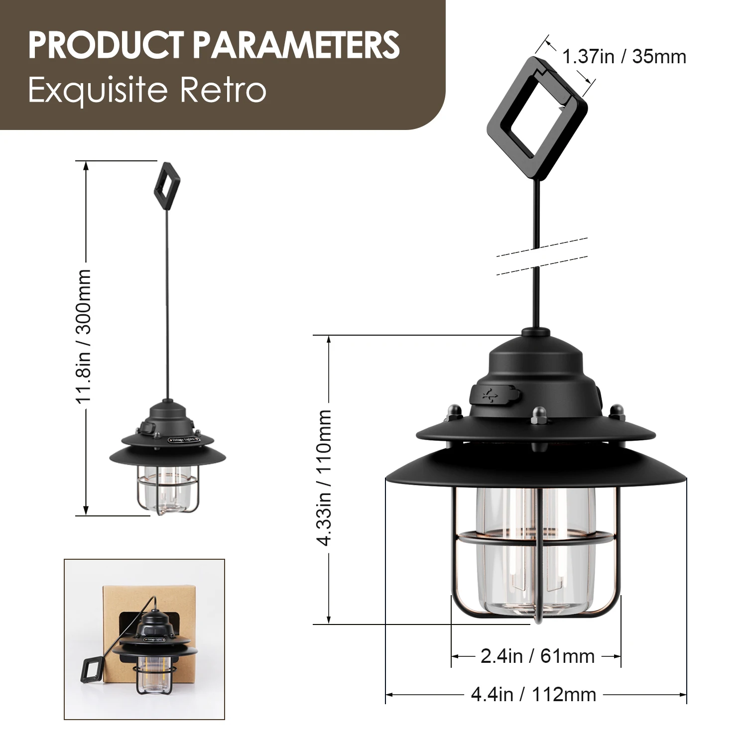 Outdoor modern vintage foldable portable rechargeable magic cool tent retro garden lantern camping lights