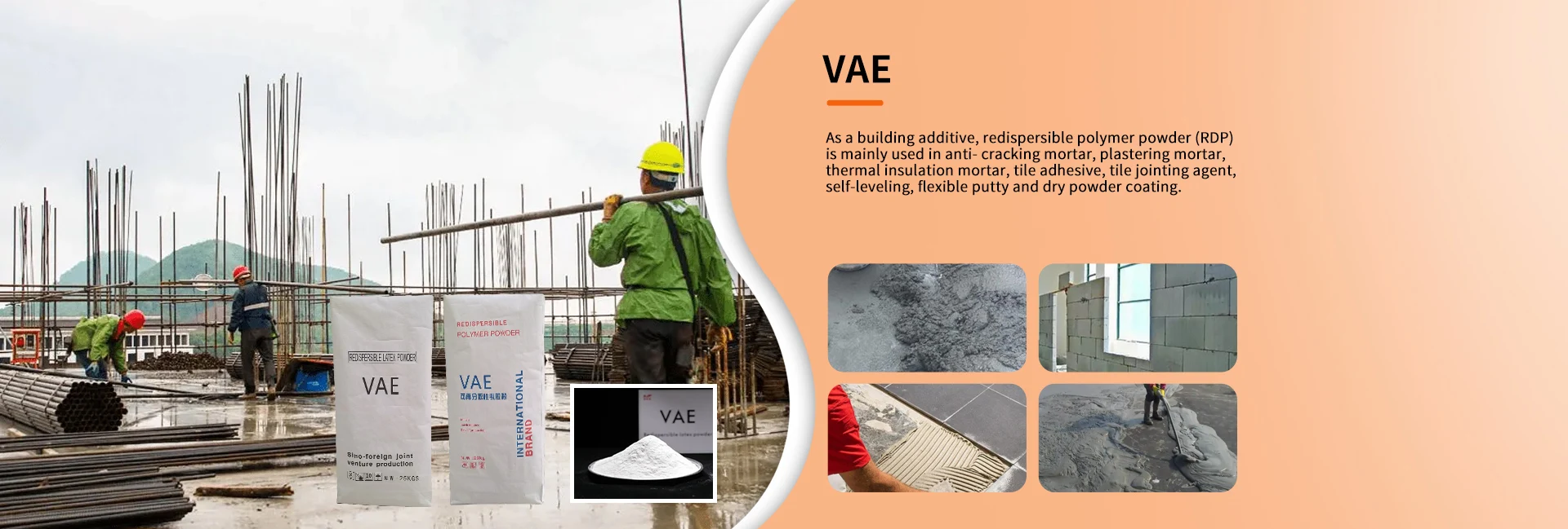 anti-crack mortar need Polymer powder Manufacturers can customize