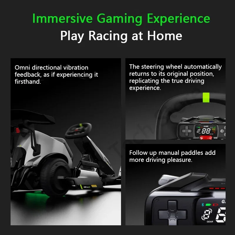 2024 NEW E-Scooter Electric GoKart Pro 4800W For Kid And Adult 43km/h Outdoor Race Pedal Go Karting Self Balance Scooter