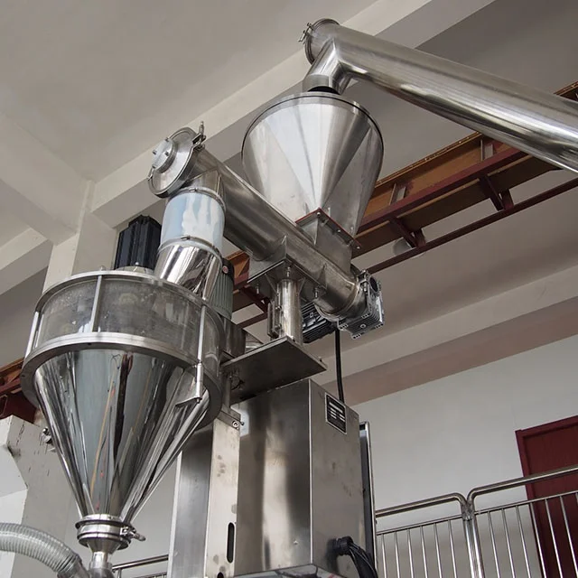 
VFFS Pillow Gusset Bag Protein Albumen Powder Vertical Packing Machine With Auger Powder Filling 