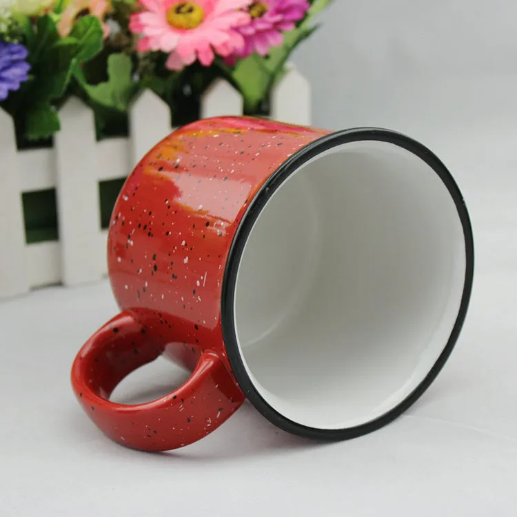 2022 Speckled Cute Mug Hand Painted Ceramics Coffee Mug