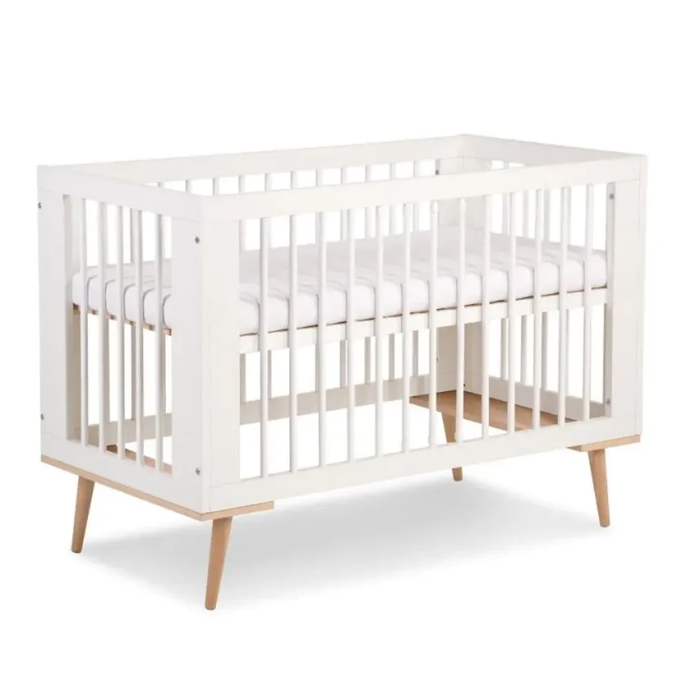 Chinese factory price multifunctional 4 IN 1 wooden baby cribs for baby bedroom furniture 2024