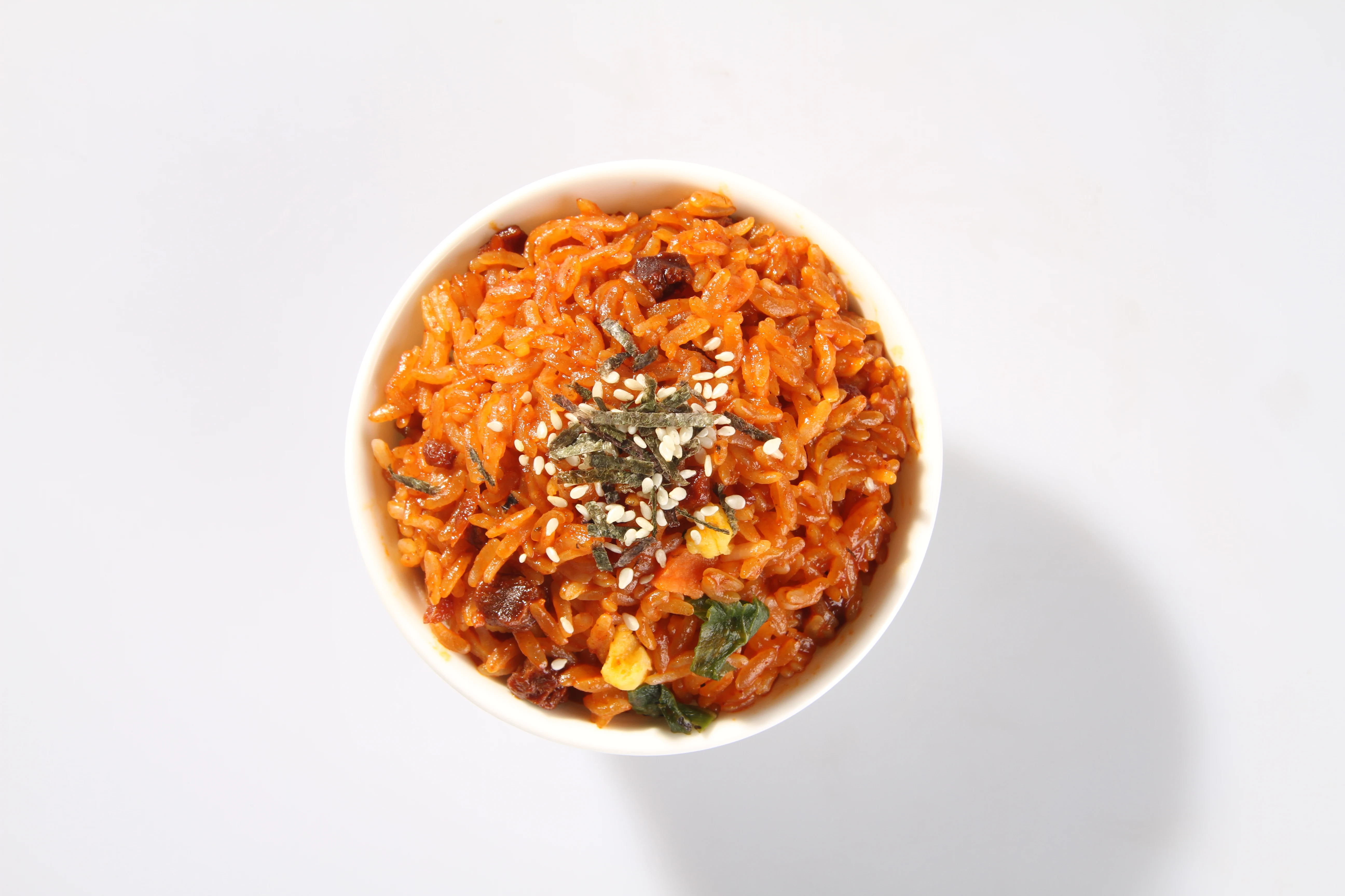 Factory Supply 8 Minutes HOT CHICKEN FLAVOR Instant Rice Halal Food Bibimbap