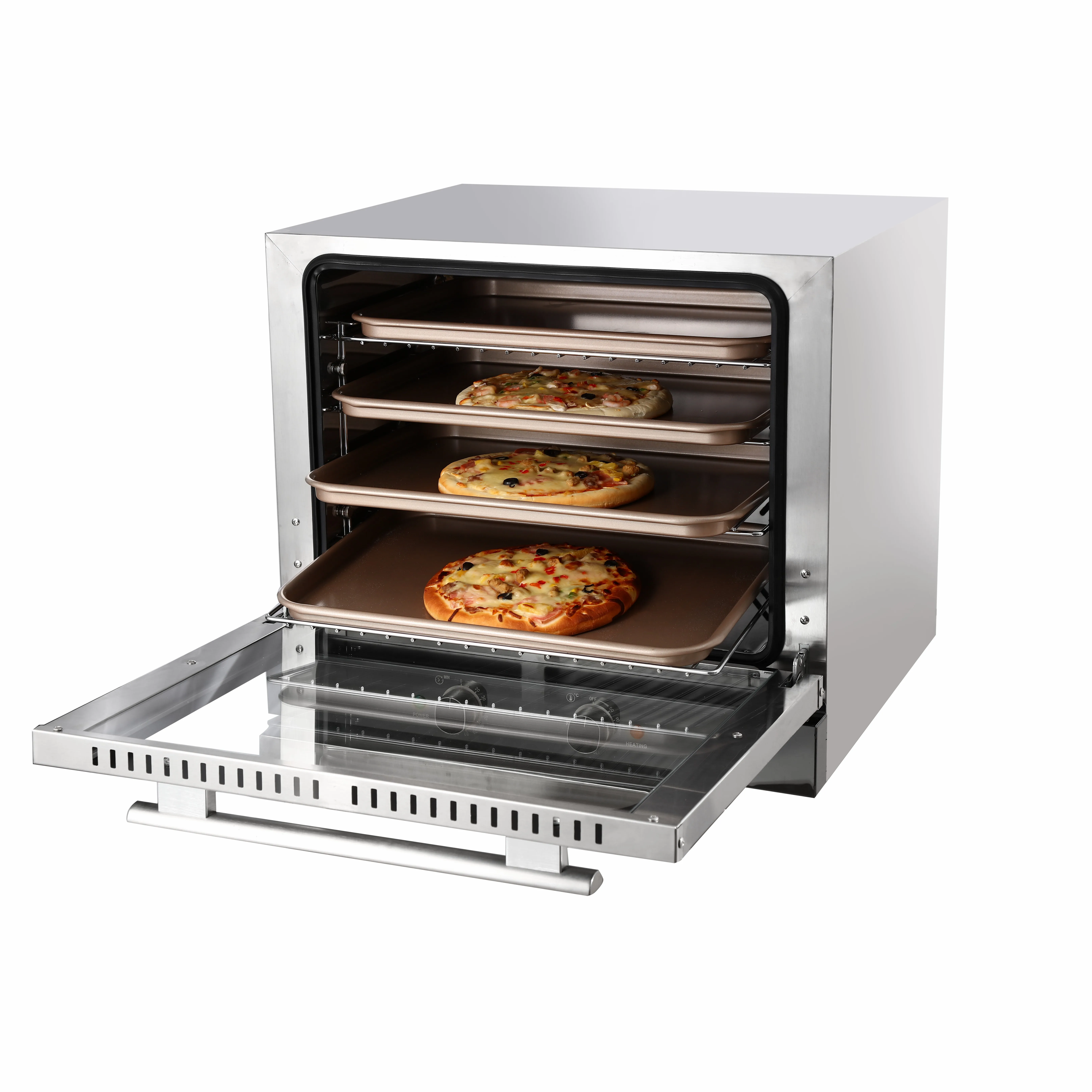 65 Liters Kitchen Appliances Electric Toaster Oven Built in for Baking Cookies & Cake