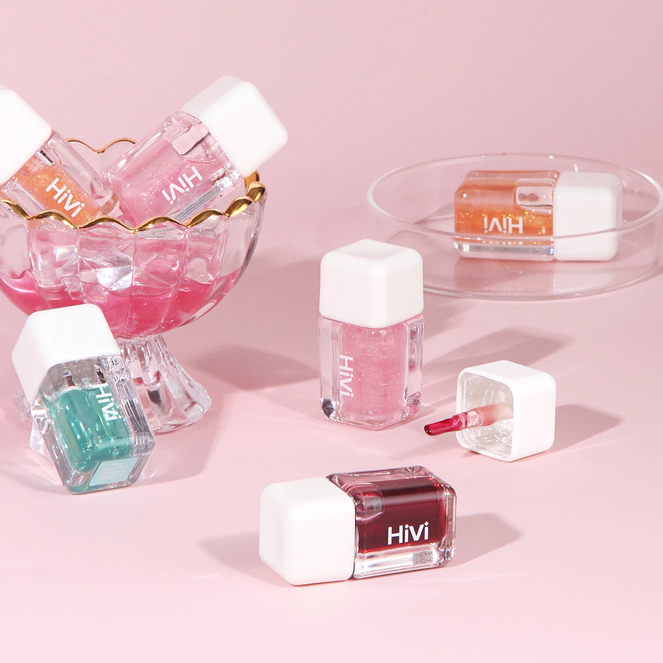 New light sense of honey jar water 4 colors optional  lip gloss wholesale sell private label transparent lip gloss