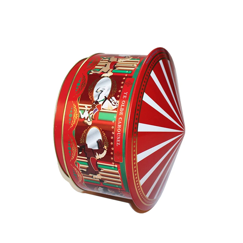 Custom Tea Tin Containers Tea Chocolate Candle Cookies Cake Tin Gift Box Empty tin packaging