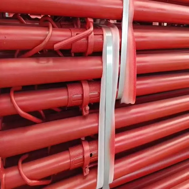 5m Scaffolding Adjustable Steel Prop Shoring Black New Style Construction Building Materials Steel Props Q235