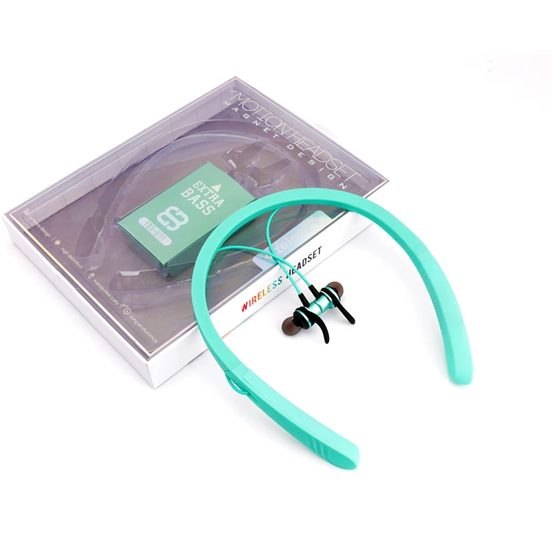 Новинка магнитные беспроводные наушники Macaroon YBS8811 5,0 спортивные наушники HIFI бас Шейная повязка гарнитура Поддержка TF карты вкладыши 12