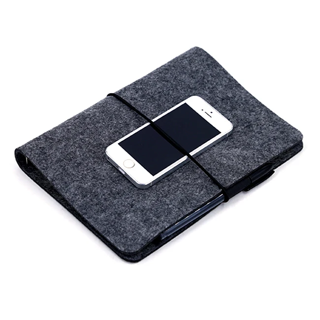 Фетровая Обложка для блокнота, защитный Многофункциональный фетровый чехол для школьника, ученика, экологичный чехол