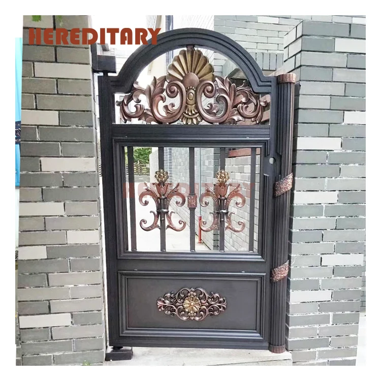 European style arches custom aluminum house main gate design