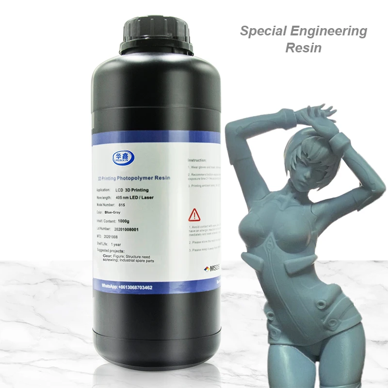 Huaxin UV DLP Led Printer Easier To Remove Low Shrinkage 4K Sla Printer 3D Resin