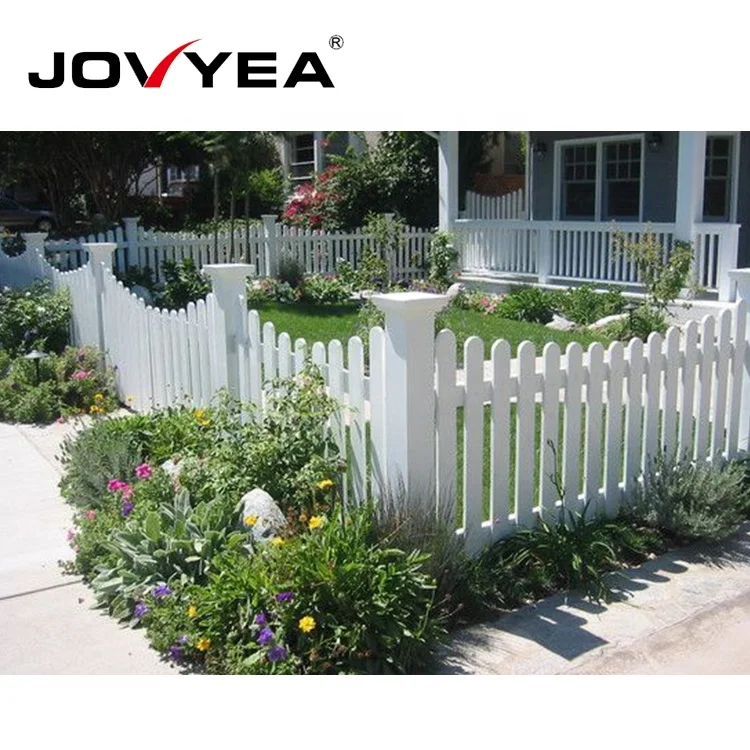 Ограждение декоративное современное красочное садовое виниловое белое заграждение, жесткий ПВХ полосной забор