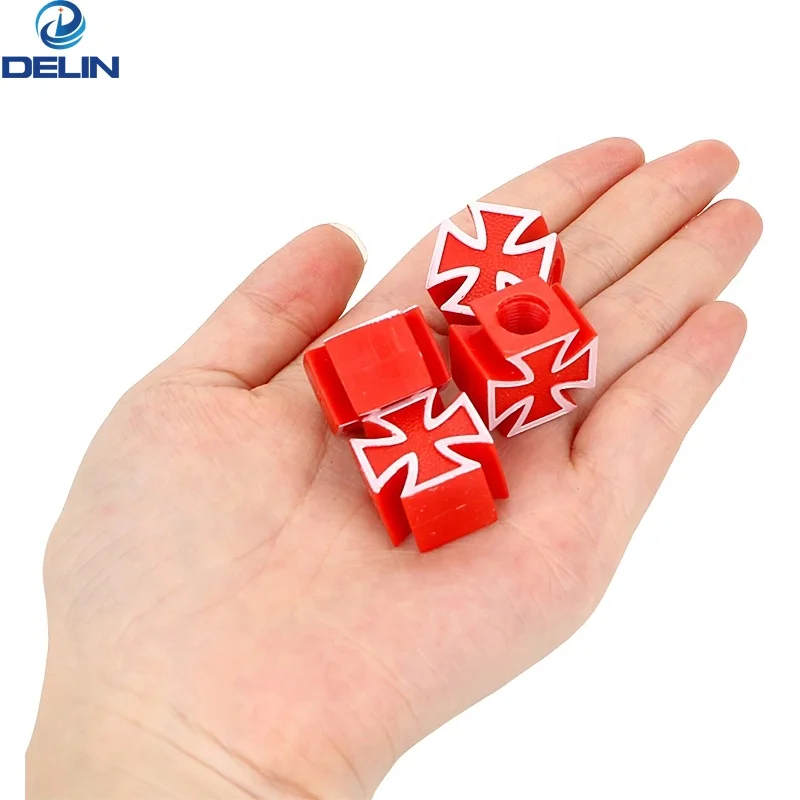 Universal Bicycle Motorcycle Car Styling Tire Air Valve Cap Covers Car Wheel Tyre Stem Air Caps Cross Style