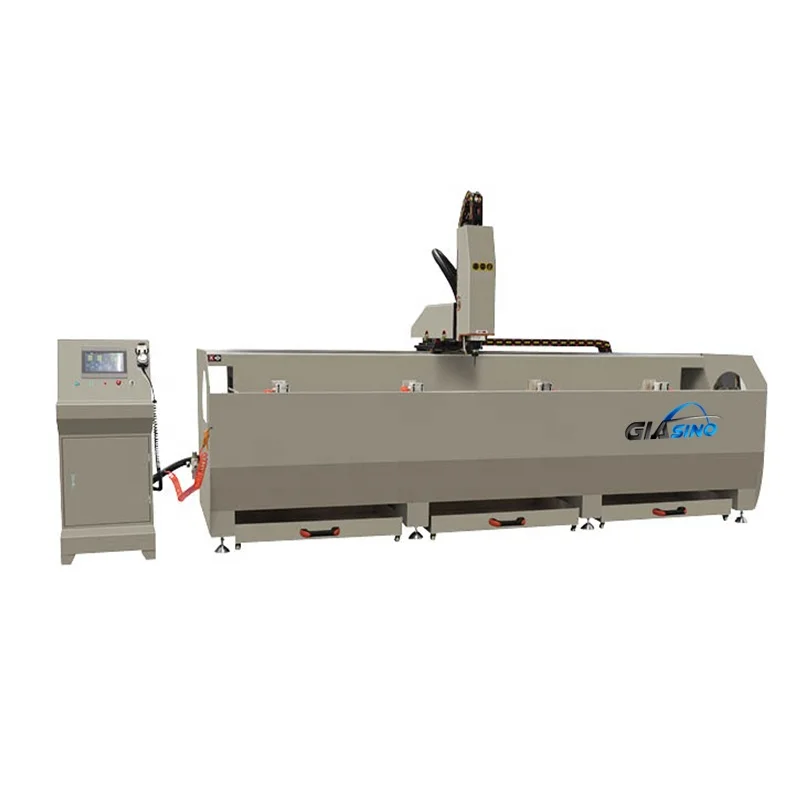  Алюминиевый профиль отверстие для замка CNC сверлильный и фрезерный станок алюминиевых оконных