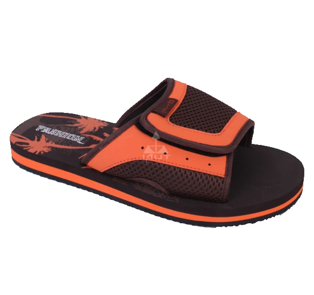 Outdoor PVC Blank Custom printing patterns Slippers Slides Footwear Sandals for men