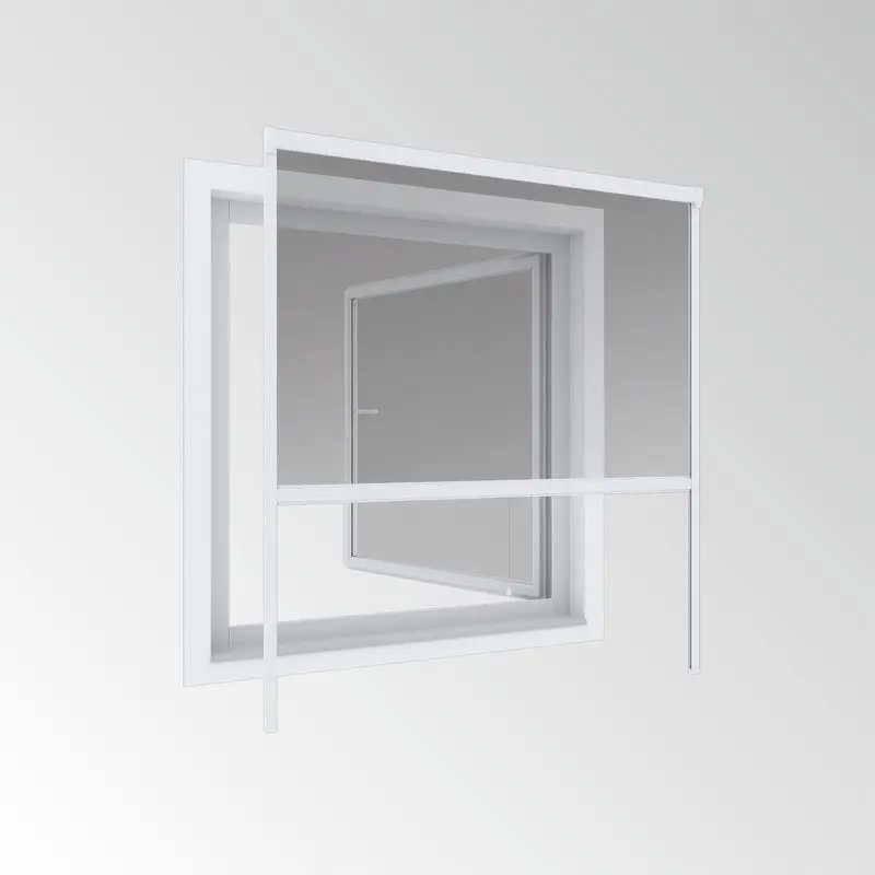 Retractable windows screen Insect screen window
