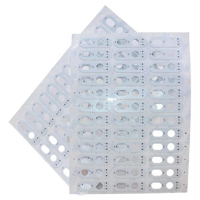 Polycarbonate material keypad membrane switch panel overlay sticker