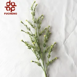 Wholesale Fashion Artificial Flowers decoracion flores secas navidad with plastic handmade wire for christmas flower ornaments