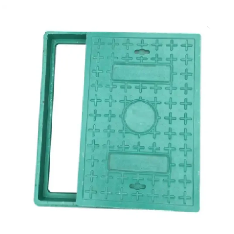 Дренажная Система с большой загрузкой квадратная прямоугольная SMC BMC композитная пластиковая крышка люка из стекловолокна