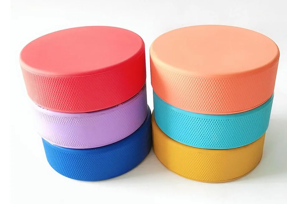 promotional cheap rubber ice hockey puck for promotion