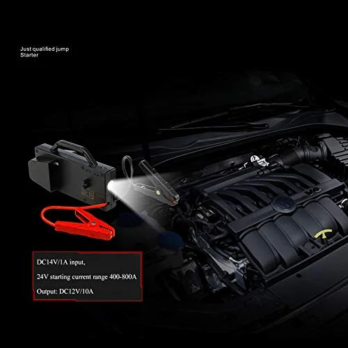 JQB Fireproof Super Capacitor 26000mAh 800A 24V 24 Tonnes Truck Jumpstarter