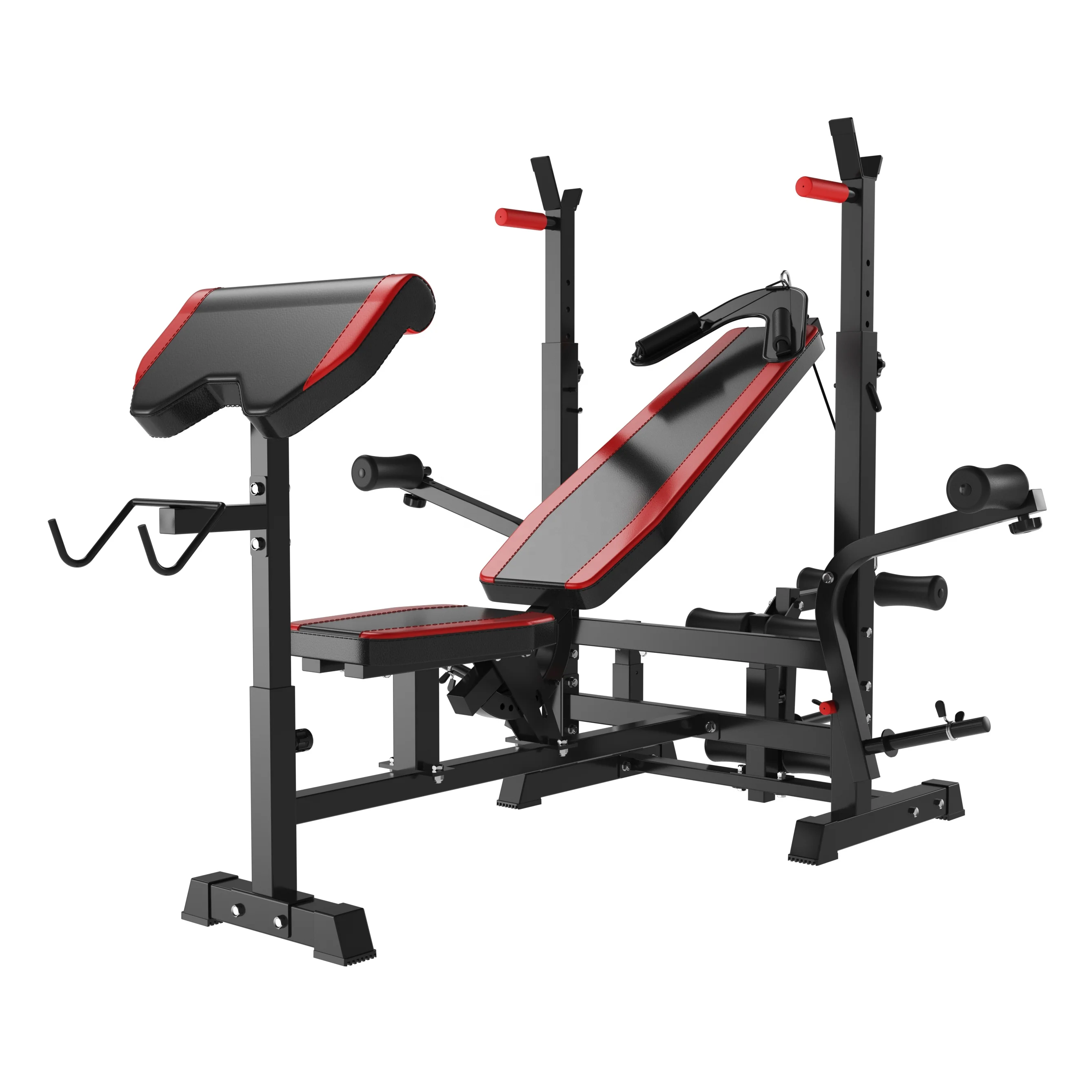 Gym Adjustable Weight Bench DDS indoor commercial bodybuilding fitness bench comprehensive training device