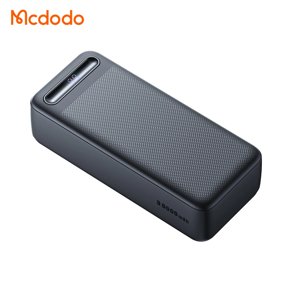 10.5W Dual Usb Charging Led Digital Display 30000Mah Outdoor Portable Charger Power Bank For Iphone Android