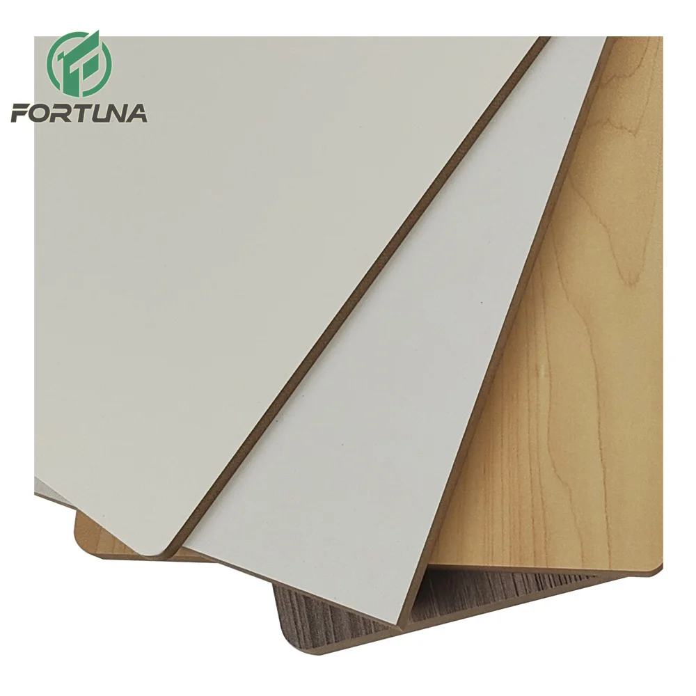 18mm WHITE MELAMINE BOARD MELAMINE MDF SHEET E0 E1E2 GLUE 9MM 12MM 15MM 18MM FOR FURNITURE