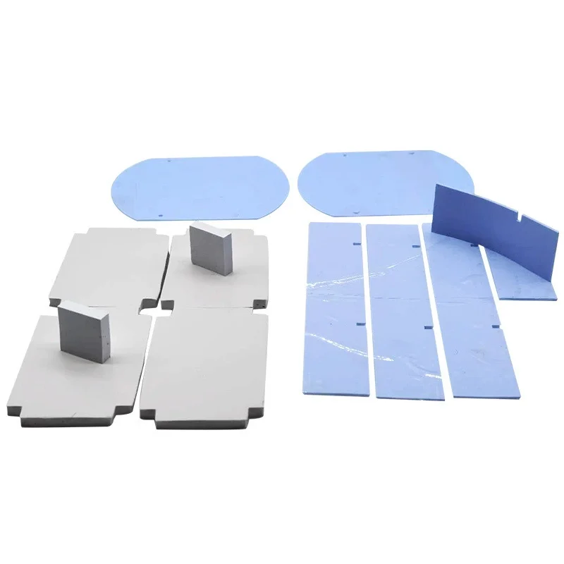 CPU heat dissipation Silicon Rubber Sheet, circuit board heat conduction silicon rubber gasket LED