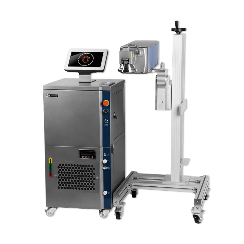 Factory New Price CNC Mobile Watch Phones Conveyor Belt Car Bearings Laser Marking Machine