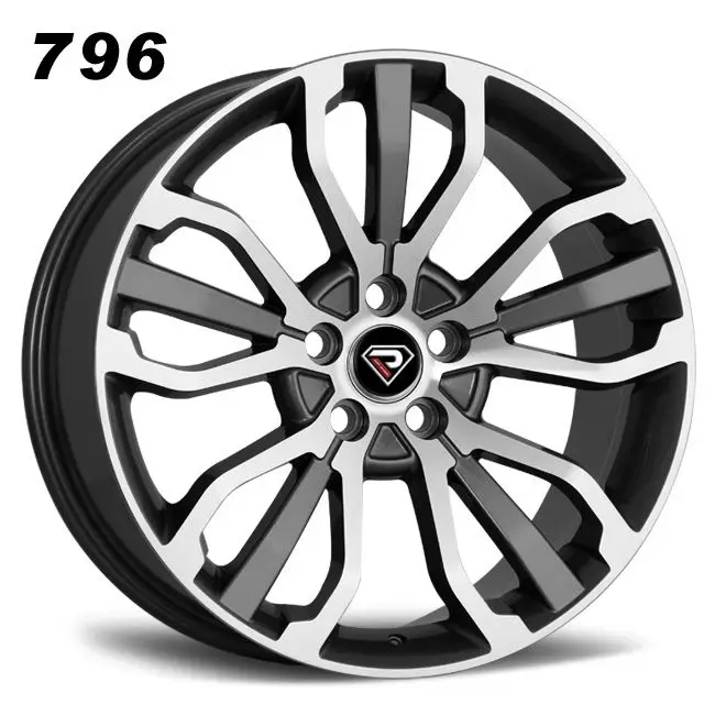 WHEELSHOME 796 SVR Velar 5 Sport Spokes Gunmetal Machined Face alloy wheel