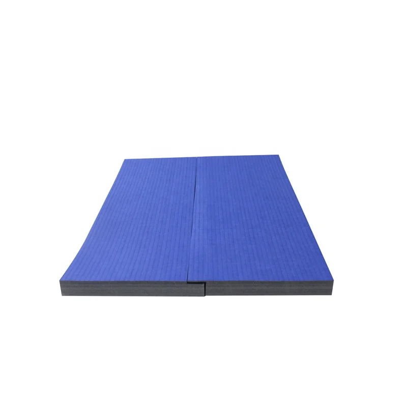 Roll up tatami jiu jitsu carpet foldable wrestling martial arts mats used for BJJ