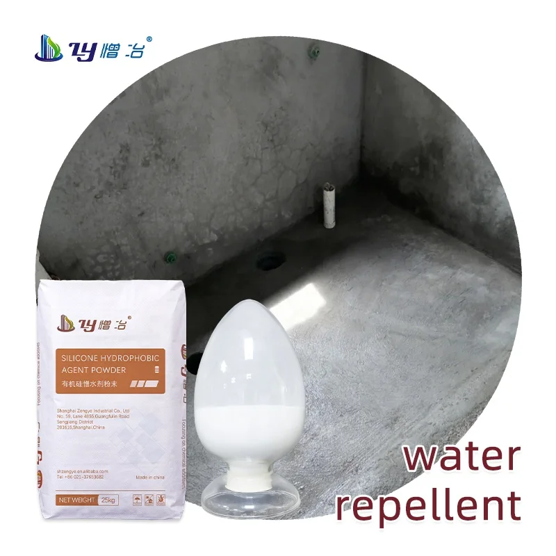 Zengye Additive for waterproof membrane and dry powder mortar Organic silicon building hydrophobic powder