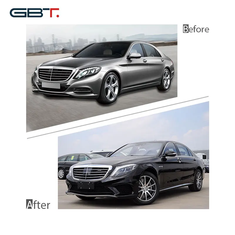 GBT - Fast Shipping car tuning parts mercedes w222 Bodykit s63 style for mercedes benz s class upgrade kits s350