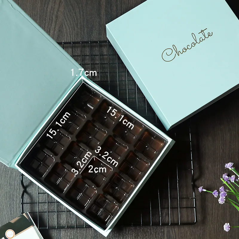 Wholesale Book Shape Drawer Magnetic Chocolate Gift Box1 Layer Chocolate Packaging Boxes