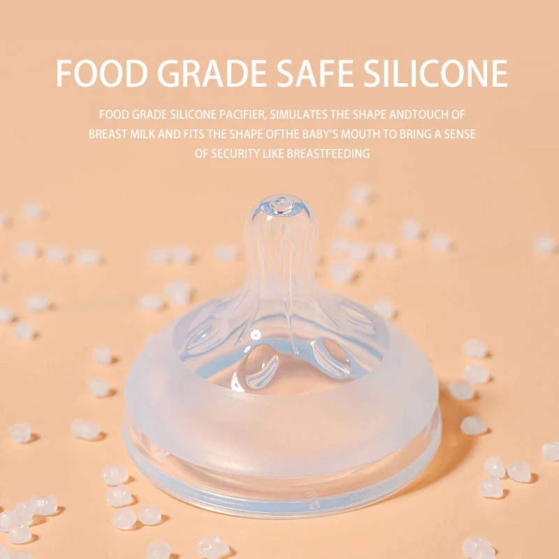 Лидер продаж новая стеклянная бутылочка для кормления детей 120 мл с натуральным каучуком