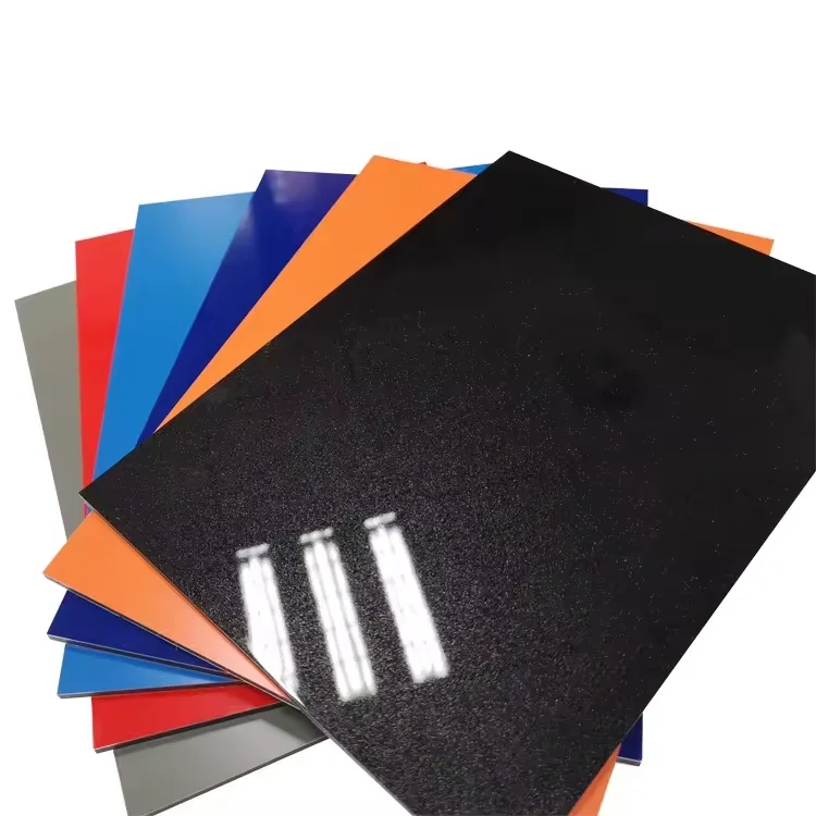 pearl color PET FILM  4x8 Feet PE groove BROKEN ACP ACM Aluminum Composite Panels