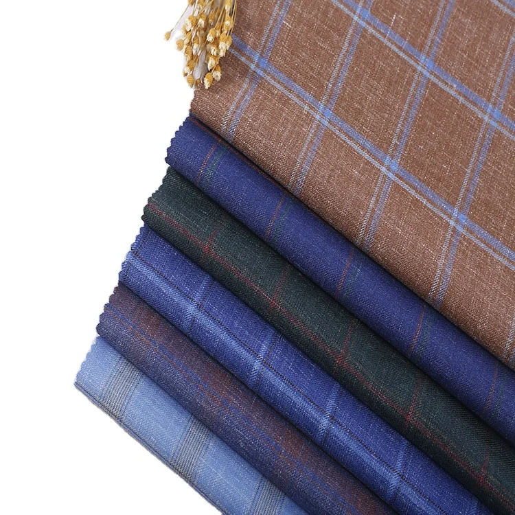 Натуральное волокно, камвольная австралийская шерстяная ткань для модного костюма