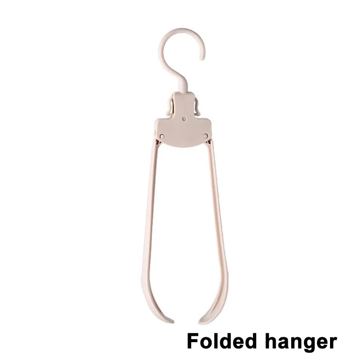 
Amazon eBay hot selling man woman home travel use coat shirt clothes Plastic foldable hanger 