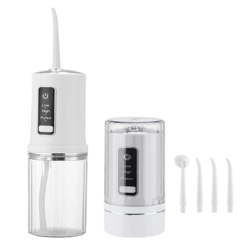 Электрический ирригатор для полости рта воды складной Стоматологическое водяной Флоссер USB 3 Режим портативной водной струйной нить зубов множество цветов на выбор водонепроницаемый 230 мл 4