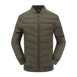 Flygaga new fashion Reversible Eco-friendly Breathable Windproof Waterproof Light Winter Down Coat Jacket For Men