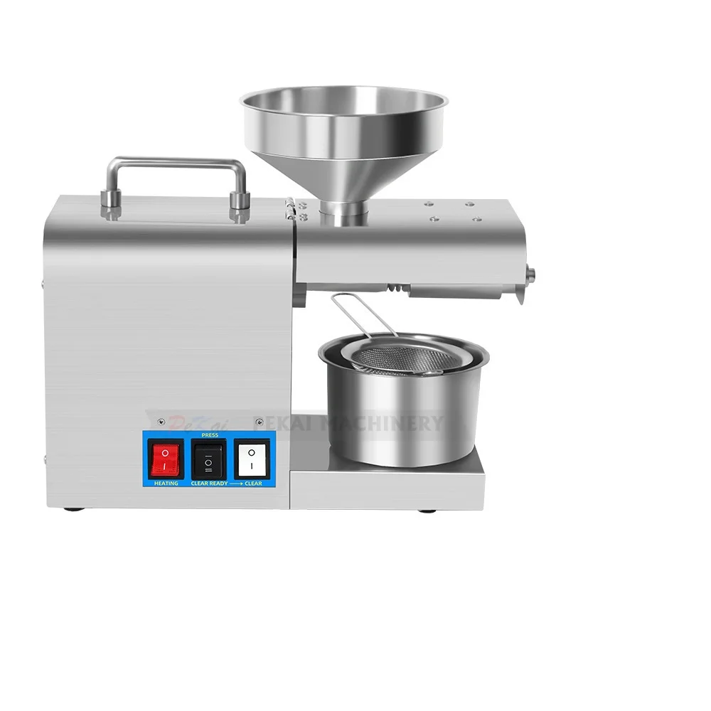 Sunflower Sesame Seeds Oil Extraction Coconut Processing Mini Oil Press Machine Mini Oil Press Machine