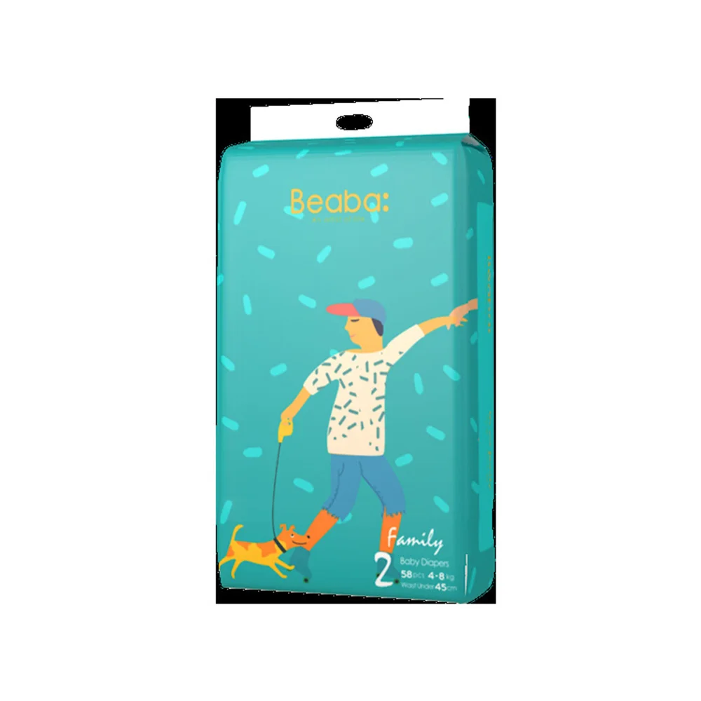 BEABA FREE SAMPLE Custom Wholesale SAP Super Absorbing Swaddlers baby diapers disposable training pant