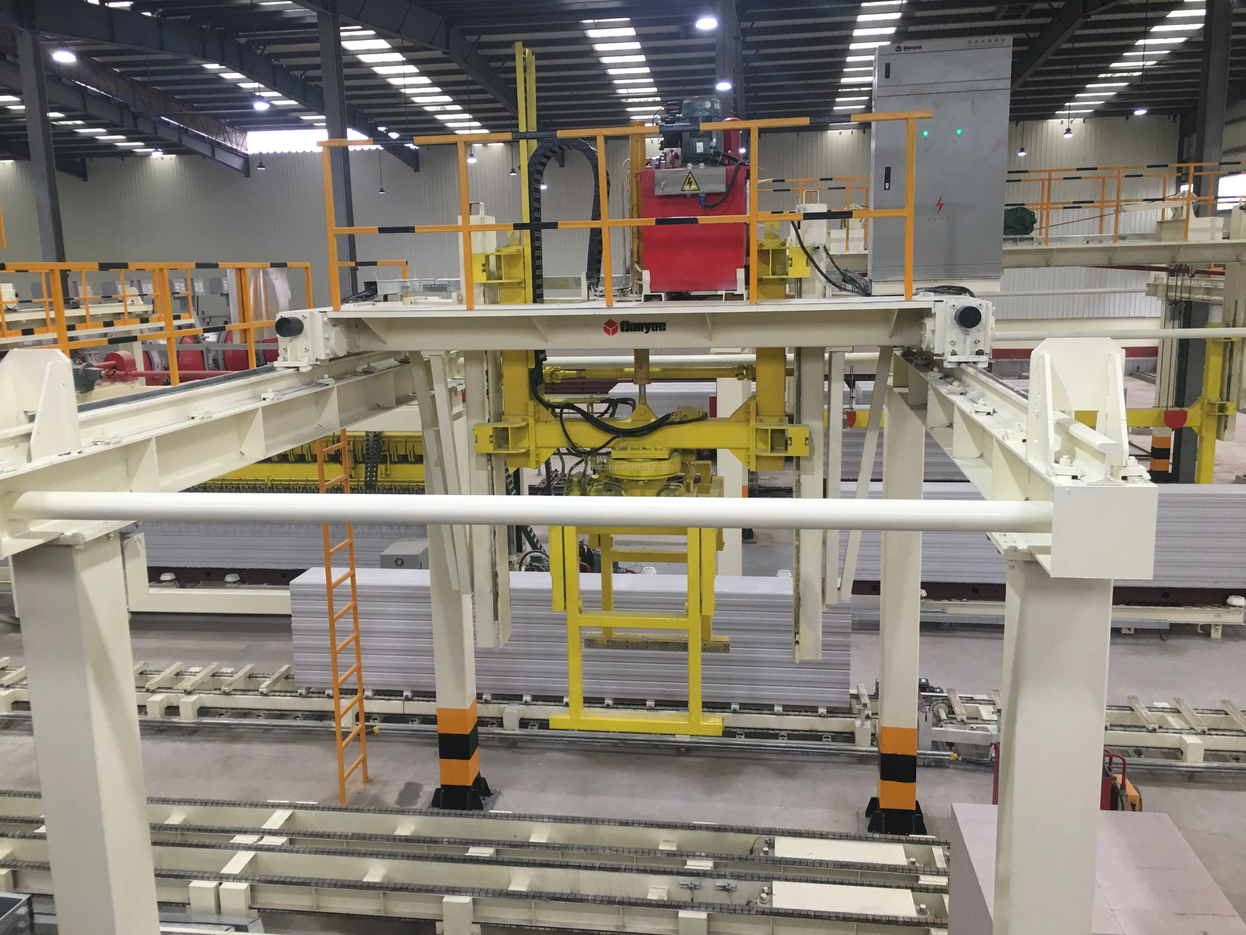 Производственная линия AAC полностью автоматическая машина для производства кирпича из летучей золы Узбекистан