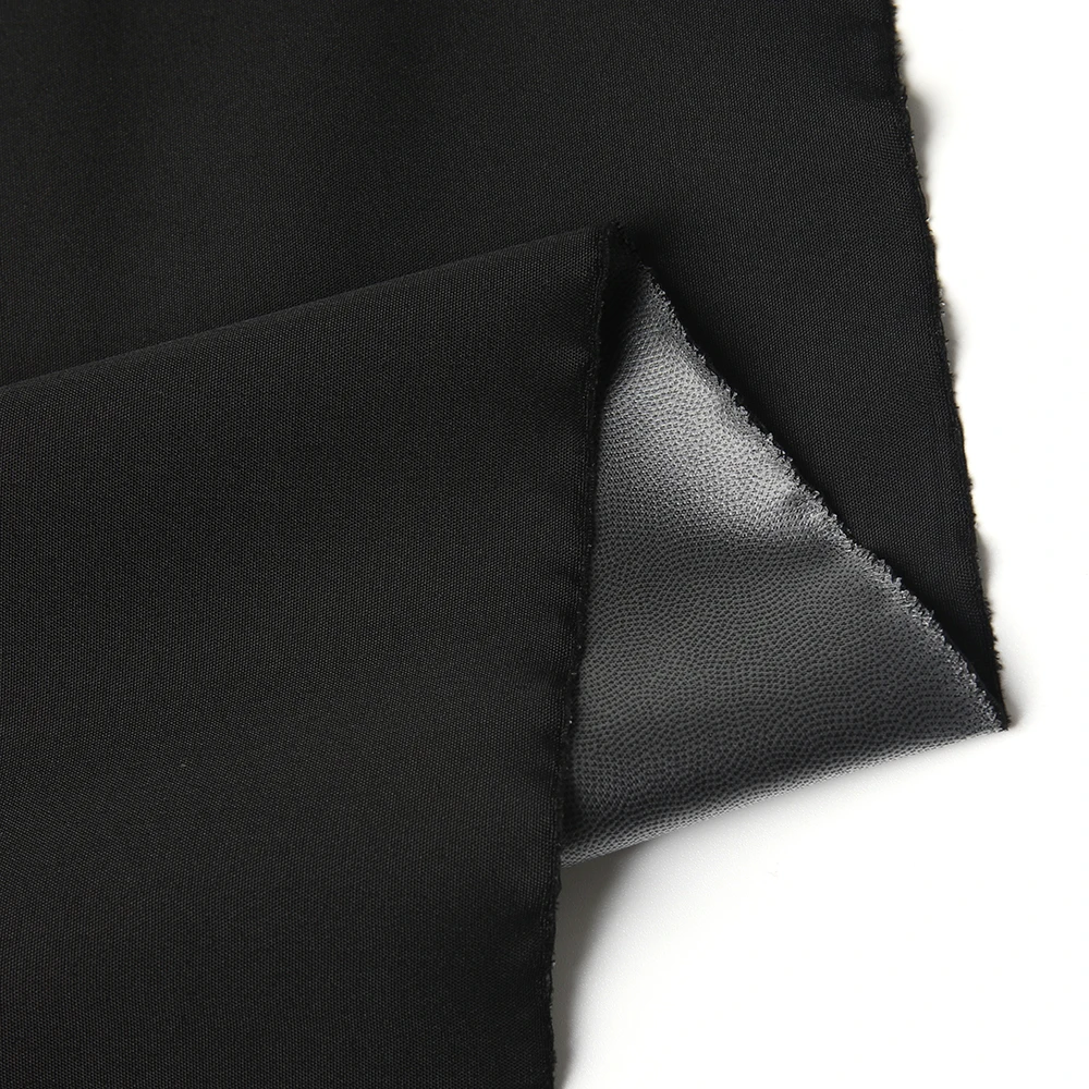 75D Full Dull tpu fabrics for jackets outdoor waterproof fabric bonded tpu coated fabric