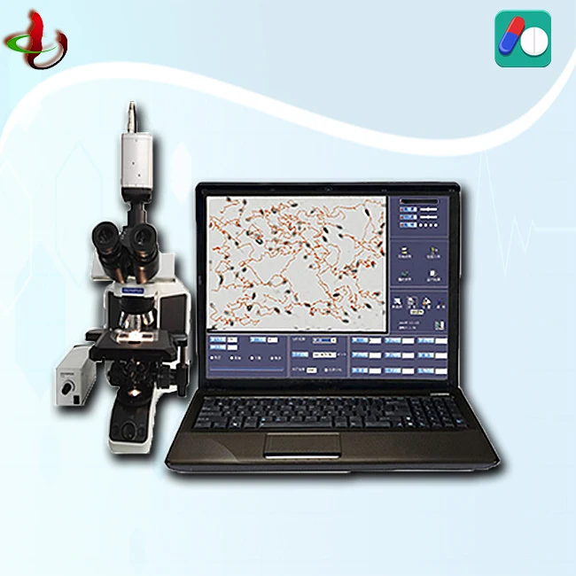 Medical Clinical Analysis Instrument Semen analyzer Microscope and Computer Portable Men Sperm Quality Analyzer