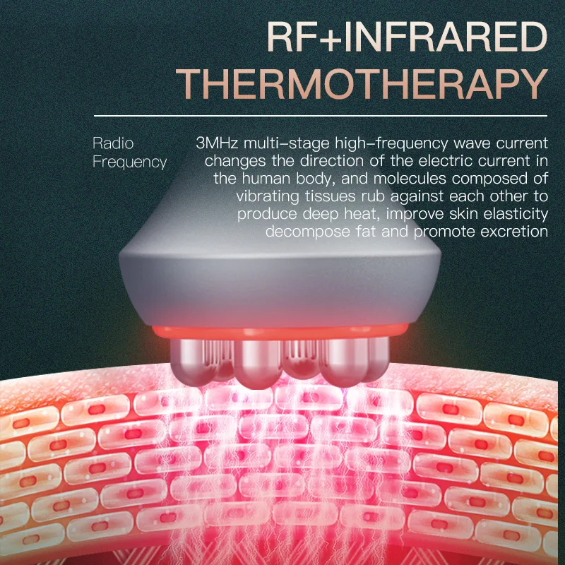 5IN1 80K ultras0nic Cavitati0n Radio Frequency RF Vacuum Body Slimming Skin Tighten Machine New