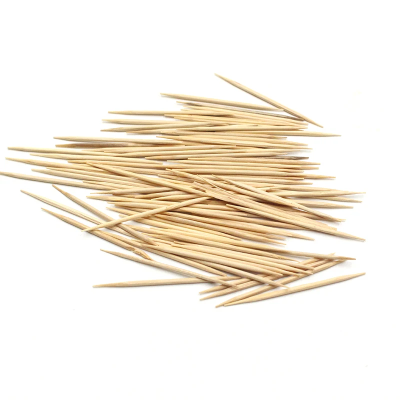 China Manufacturer Natural Color Disposable 65 mm Bamboo Wooden Toothpicks With Cheap Price