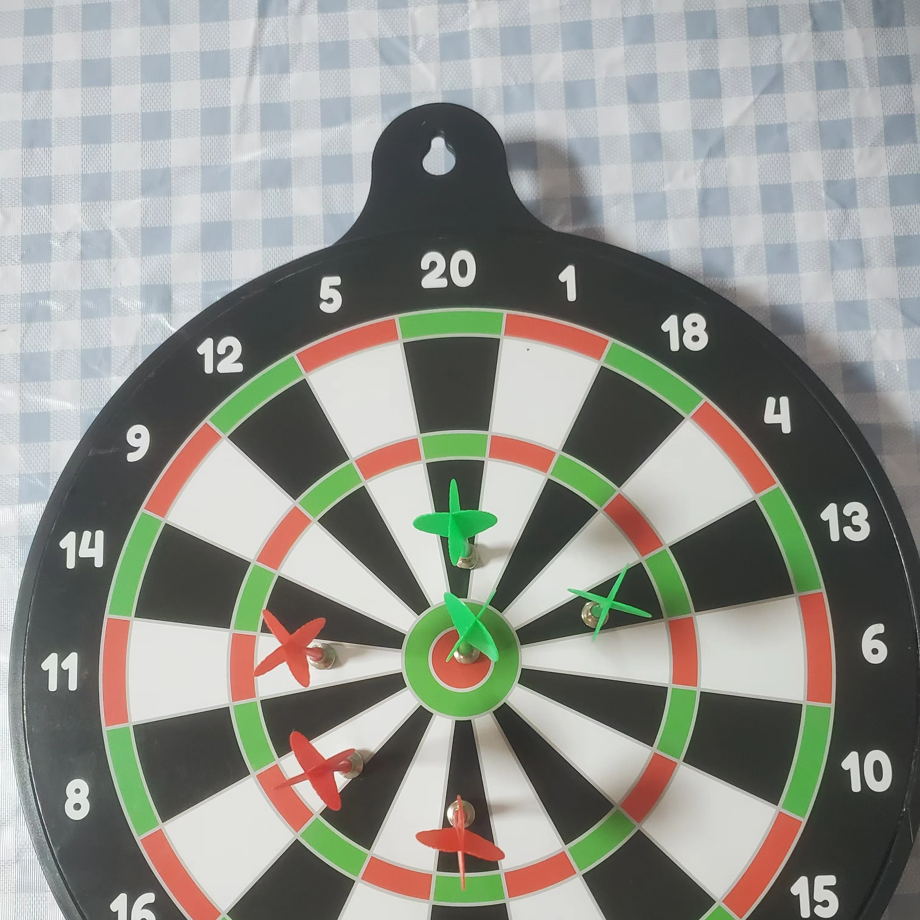 Deftly light reversible magnetic kids safe dartboard For Children playable Product